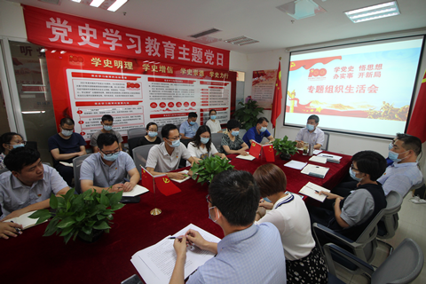 黨總支召開“學(xué)黨史、悟思想、辦實事、開新局” 專題組織生活會
